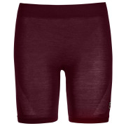 Damskie bokserki Ortovox W's 120 Competition Light Shorts bordowy DarkWine