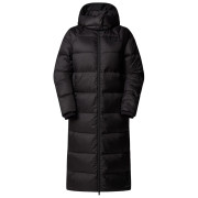 Damski płaszcz puchowy The North Face W Hydrenalite City Long Down Hooded Park czarny Tnf Black