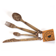 Zestaw sztućców Kupilka Cutlery brązowy Brown