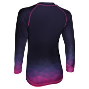 Dziecięca koszulka WAMU Mozaika purple