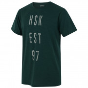 Koszulka męska Husky Tingl M ciemnozielony dk.green