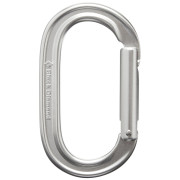 Karabinek Black Diamond Oval Keylock srebrny Polished