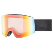 Gogle narciarskie Uvex Provoqe V czarny BLACK MATT DL/RAINBOW-CLEAR S1-3
