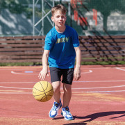 Spodenki dziecięce Progress Symbol Shorts Junior Black