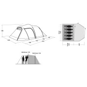Namiot rodzinny Outwell Earth 5 Plus
