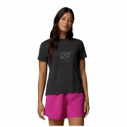 Koszulka damska Columbia Parsons Point™ SS Graphic Tee czarny Black Heather, Splattered