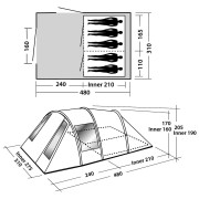 Zestaw namiotowy Easy Camp Tempest 500