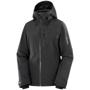 Kurtka damska Salomon Highland Jacket W czarny DEEP BLACK