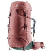 Plecak Deuter Aircontact Lite 45 + 10 SL bordowy caspia-ivy