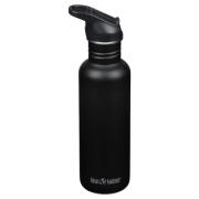 Butelka ze stali nierdzewnej Klean Kanteen Classic 27oz (w/Flip Seal Sport) czarny Black