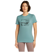 Koszulka damska Icebreaker Women Merino 150 Tech Lite SS Tee Terrain