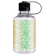 Butelka Nalgene Narrow Mouth Animal Print 500 ml zielony/żółty Clear Rainbow Snake