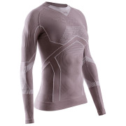 Damska koszulka X-Bionic Energy Accumulator Light Shirt Ls różowy DUSTY LAVENDER/ARCTIC WHITE