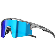Okulary przeciwsłoneczne 3F Rocket czarny/niebieski grey/blue