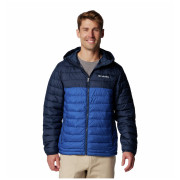 Kurtka męska Columbia Powder Lite™ II Hooded Jacket niebieski Mountain Blue, Collegiate Navy