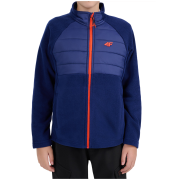 Bluza dziecięca 4F Fleece M475 Cobalt ciemnoniebieski Cobalt