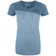 Koszulka damska Ortovox 150 Cool Logo Ts W 2023 niebieski Lightblue