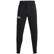 Męskie spodnie dresowe Under Armour Rival Flc WM Jogger czarny Black/Onyx White