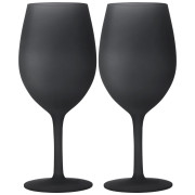 Kieliszki do wina Brunner Wineglass Blacksatin - 2ks czarny