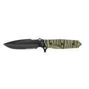 Nóż TB OUTDOOR Maraudeur Survival Knife G10 Serrated ciemnozielony