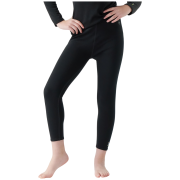 Dziecięce kalesony Smartwool Kids' Classic Thermal Merino Base Layer Bottom czarny BLACK