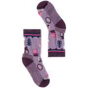Skarpety dziecięce Smartwool Kids' Hike Light Cushion Critter Cache C fioletowy Purple Dawn