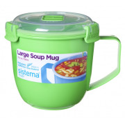 Kubek Sistema Large Soup Mug Color zielony