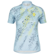 Koszulka kolarska Scott W's Endurance 30 SS jasnoniebieski glace blue/sun yellow
