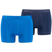 Męskie bokserki Puma Sport Microfiber Boxers 2P niebieski Blue Combo