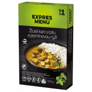Gotowe jedzenie Expres menu Żółte curry z tofu i ryżem jaśminowym 500g