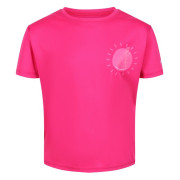 T-shirt dziecięcy Regatta Alvarado VI różowy Pink Fusion