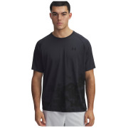 Koszulka męska Under Armour M Tech Fade SS szary Anthracite / Black / Black