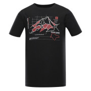 Koszulka męska Alpine Pro Dafot czarny black