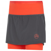 Damska spódnica La Sportiva Swift Ultra Skirt 5 W czarny/czerwony Carbon/Cherry Tomato