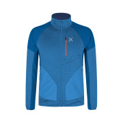 Męska bluza Montura Thermal Grid 2 Maglia niebieski DEEP BLUE/ORANGE