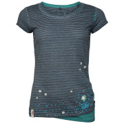 Koszulka damska Chillaz Fancy Little Dot 2021 niebieski IndigoBlueStripesWashed
