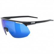Okulary sportowe Uvex Pace One czarny Black Matt/Mirror Blue