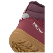 Dziecięce buty zimowe Viking Outdoor Footwear Rowan Barefoot Warm WP 2V Wine