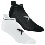 Damskie skarpety Kari Traa Nora Sock 2Pk 2021 czarny/biały Bwt