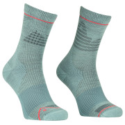 Damskie skarpety Ortovox Alpine Pro Comp Mid Socks W niebieski/szary aquatic ice