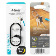 Karabińczyk pomocniczy Nite Ize G-series #3 czarny Černá