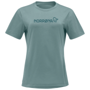 Koszulka damska Norrona 29 cotton Norrøna viking T-shirt jasnoniebieski