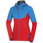 Kurtka damska Northfinder Qesta niebieski/czerwony Bluered