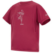 T-shirt dziecięcy Regatta Aria Deep Pink