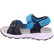 Sandały dziecięce Superfit Criss Cross Blue