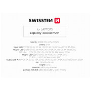 Powerbank Swissten POWER BANK 30000 mAh