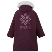 Płaszcz nieprzemakalny dziecięcy Regatta Junior Waterproof Changing Robe Pro Fig