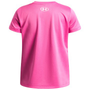 Dziecięca koszulka Under Armour UA Tech SSc Pink Frenzy