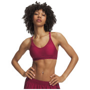 Sportowy biustonosz Under Armour UA Crossback Low Bra bordowy