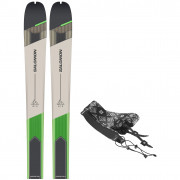 Zestaw skitourowy Salomon MTN 86 PRO + paski zarys Gy/Gr